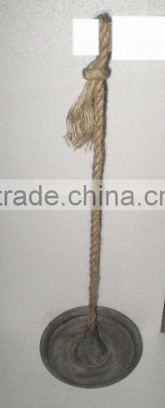 Metal Bird Feeder w/Hanging Rope