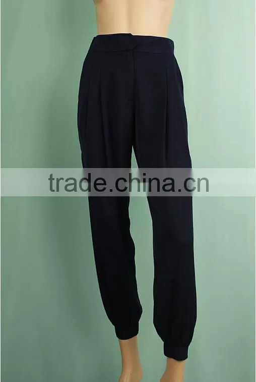 Women casual wear plain dyed ladies wholesale sweatpants DP150832603
