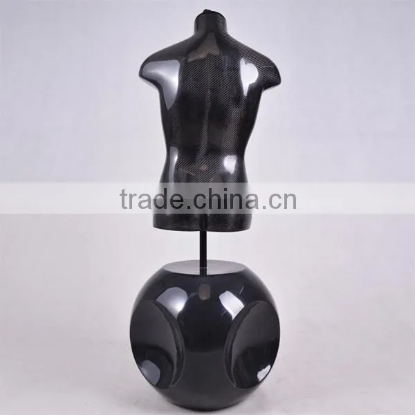 New Arrival Black Male Mannequin Torso
