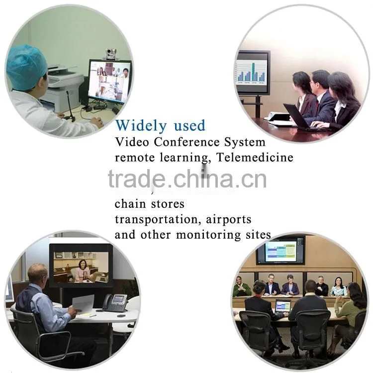 Audio conference system ptz CCD SD video conference camera for medical