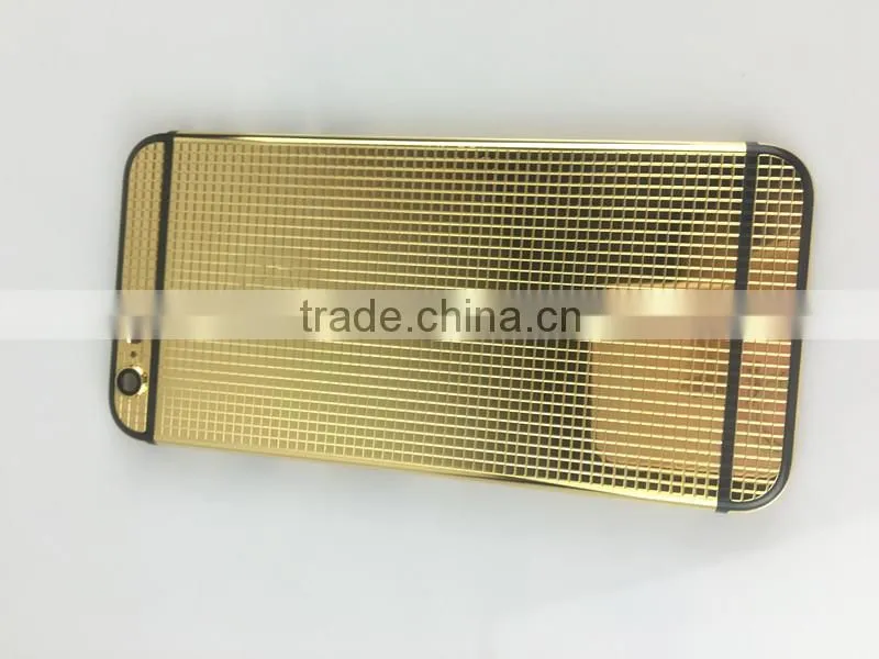 24kt gold for iPhone 6s housing clous de paris custom