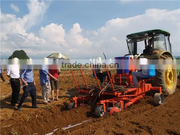 Farming tool sugarcane machine /mini hand seed planter/ combine sugarcane planting machine for 2016
