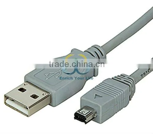 USB A male to mini 4P