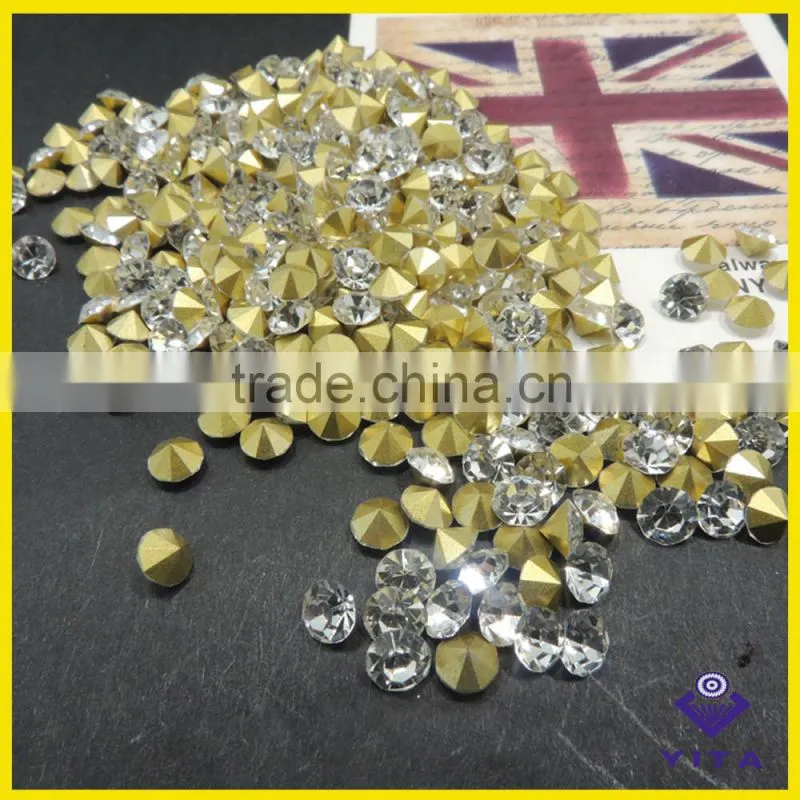 High quality glass strass design for garments