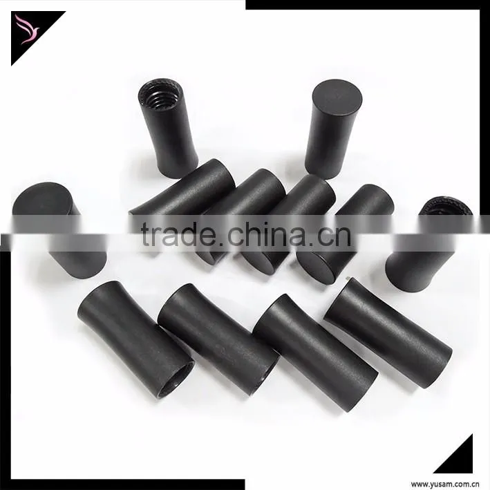 Classy colorfull Plastic nail polish bottle screw caps with Color coating