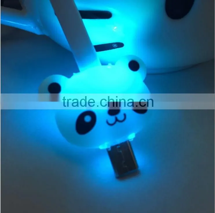 fast charging led usb charger cable for iphone and for samsung usb 2.0 cable