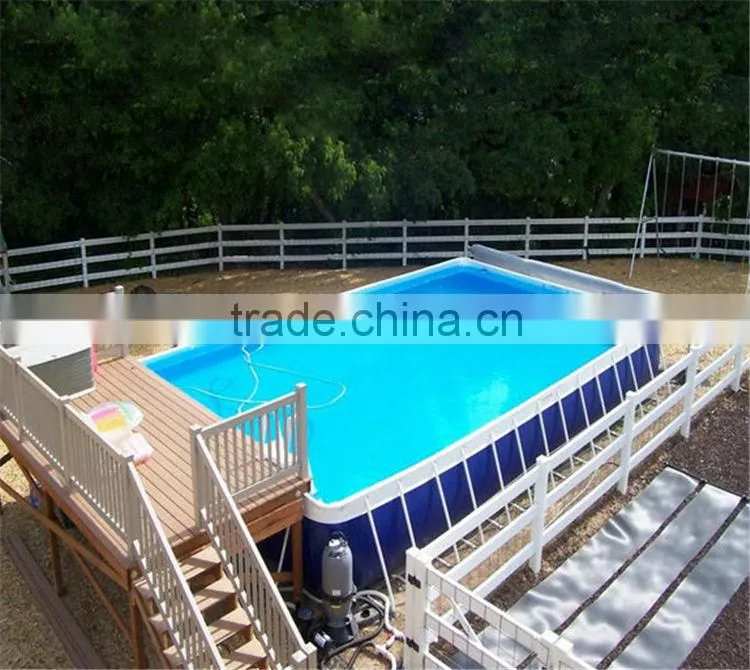 30X15m Water Park Metal Frame Pool for Kids and Adults