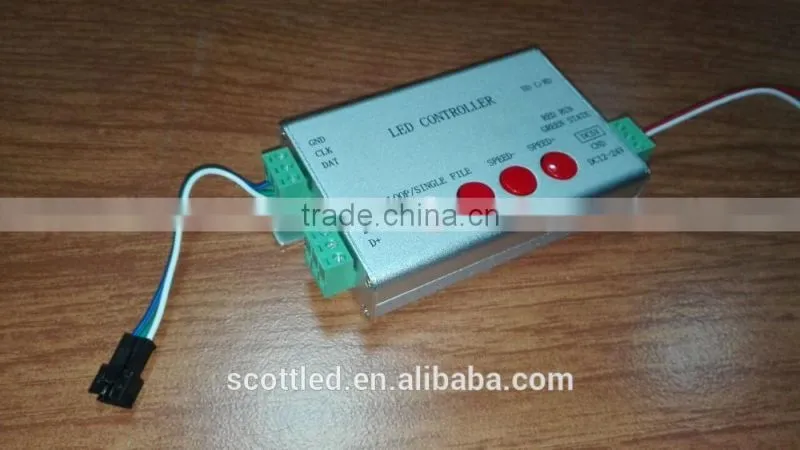 T-1000B SD Card color changing programmed ucs1903/ws2811 led controller