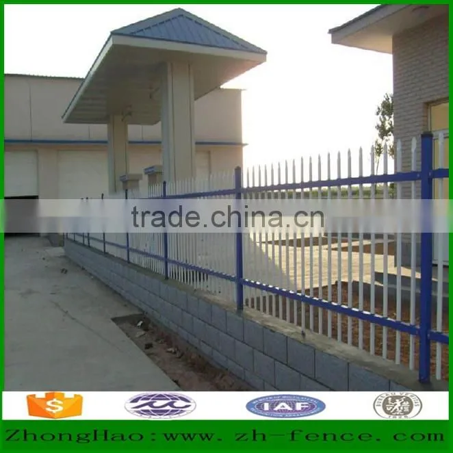 High quality PVC coated Zinc Steel tubular Fence for sale