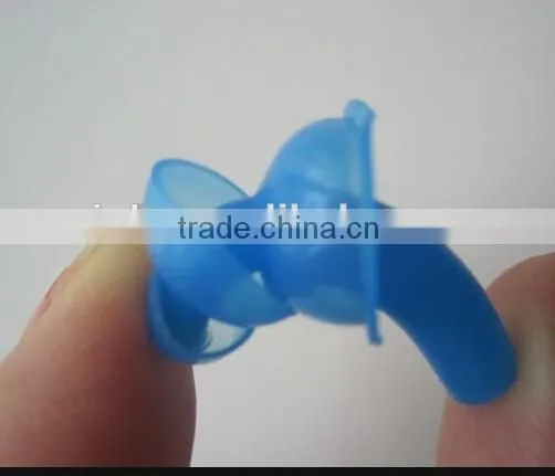 Safty silicone swimming ear plugs and nose clip