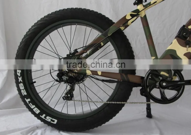 fat tire electric bicycle with 350w-8fun bafang motor