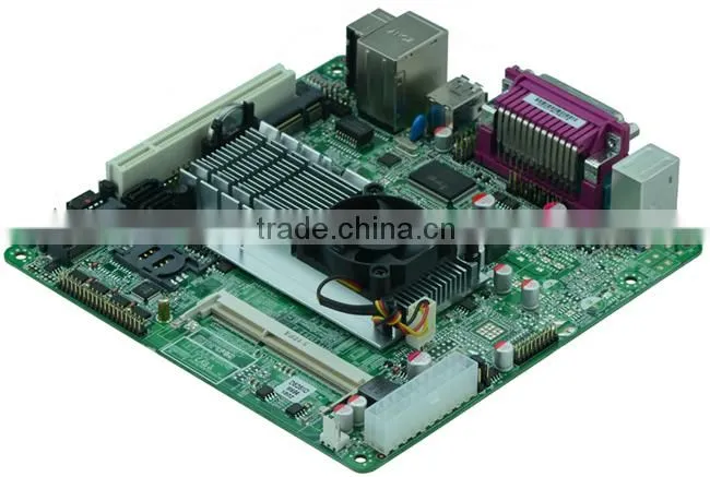Intel atom D525 motherboard x86 mini itx atom motherboard D525 6*COM ITX-M58_A56 VER:1.1A