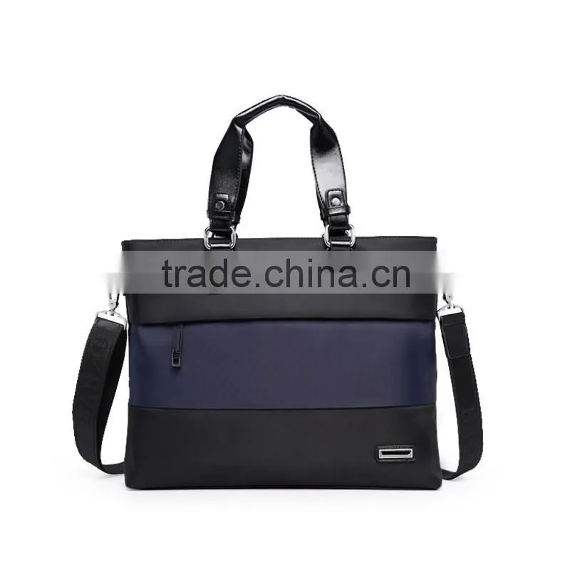2016 fashionable briefcase oxford tote briefcase men's shoulder briefcase