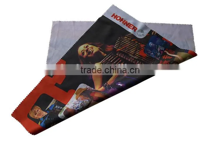 Musical instrument microfiber cleaning cloth for guitar