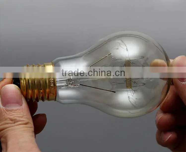 High Brightness A19 LED Bulb Light E27 Base 220V 40W Edison Bulb