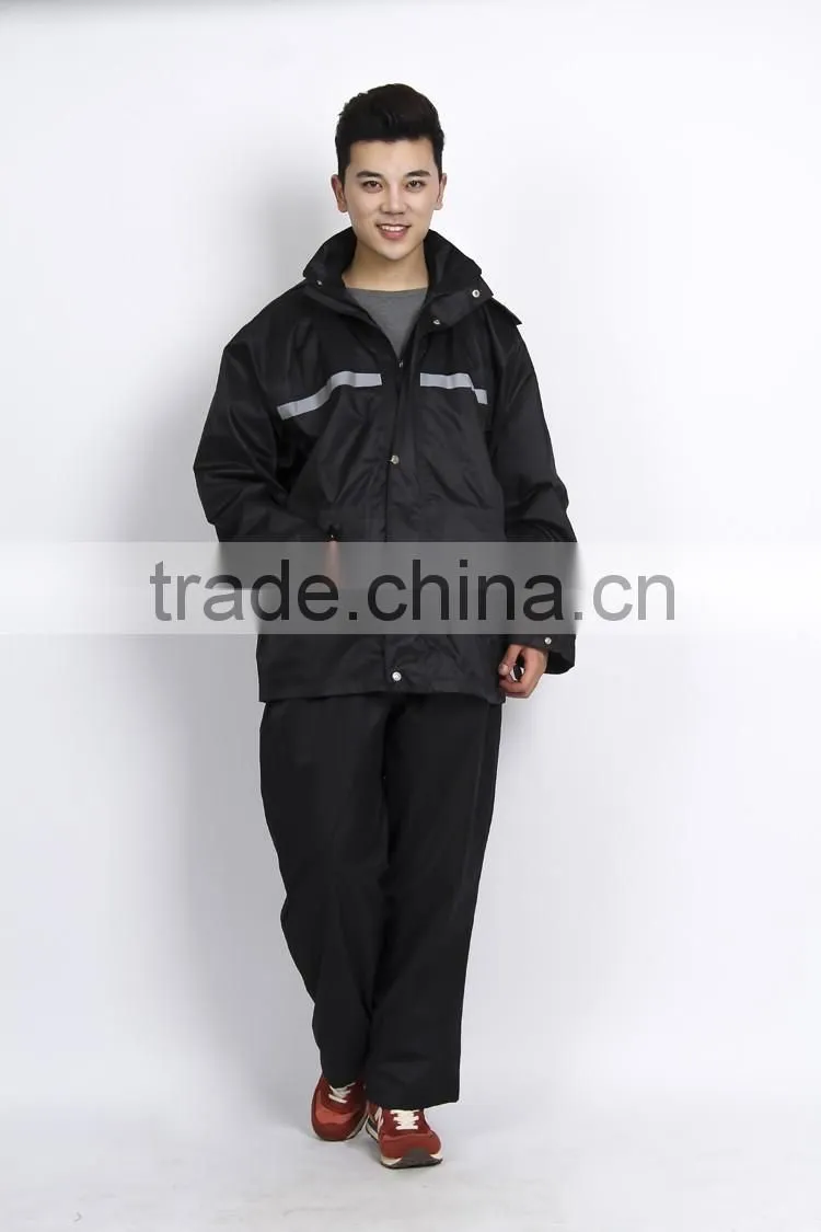 Waterproof military rain coat poncho PVC coating army rain coat poncho