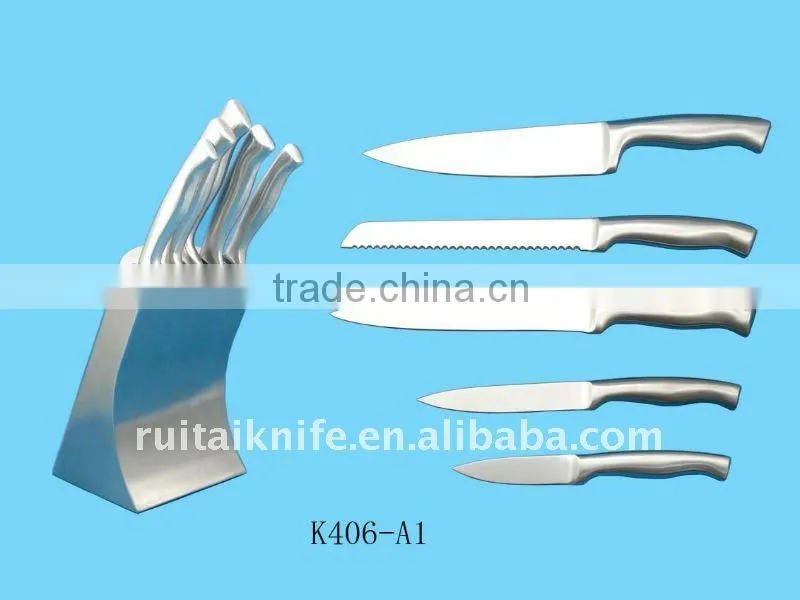 Hot stainlesss steel kithcen knife set