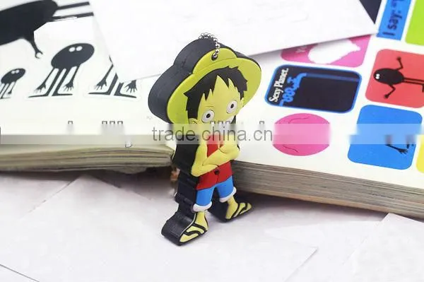 Silicone USB Protevtive Cover with One Piece Luffy Design