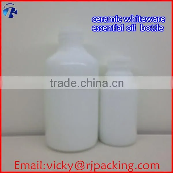 5ml/10ml/20ml/30ml/50ml/100ml white porcelain bottles /essential oil bottles