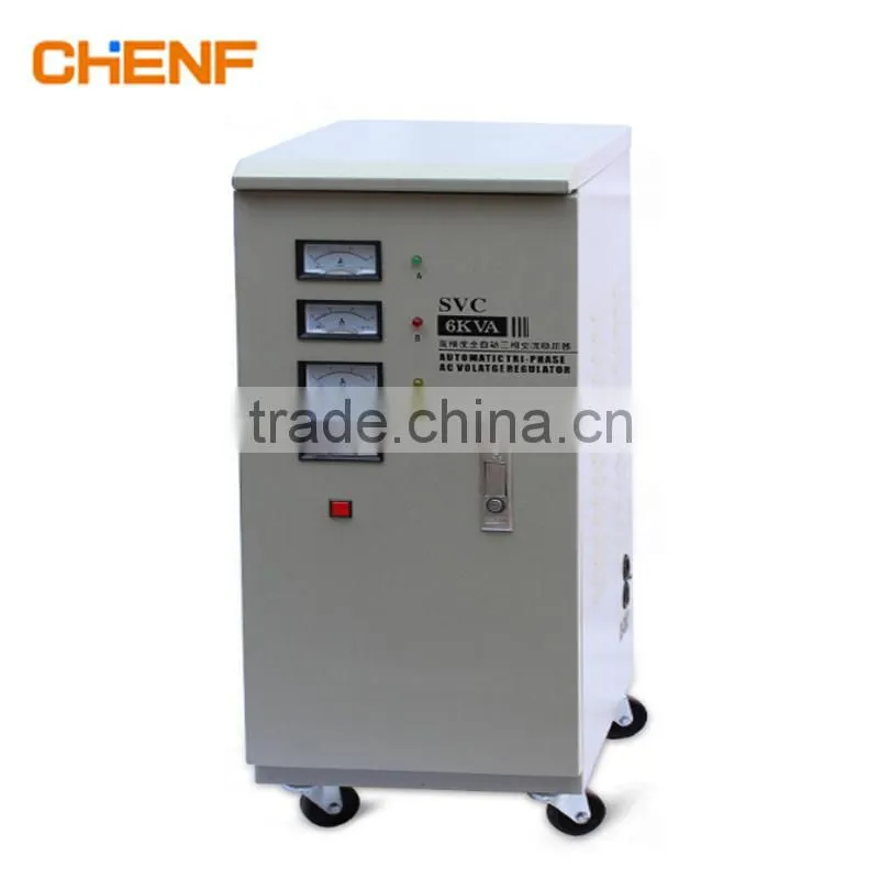 SVC-60KW Automatic Voltage Regulator Automatic Voltage Stabilizer 60kw voltage regulator 80% Power