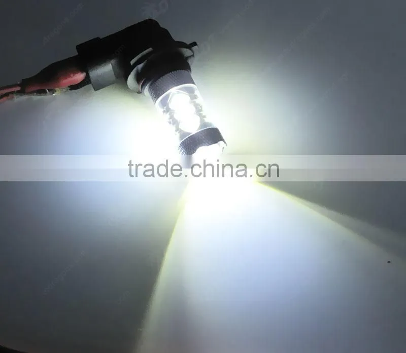 Super Bright White 80W 9006 HB4 Epistar Car Auto LED Fog Light