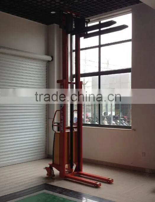 1000kg,3000mm,Semi electric stacker SPN1030