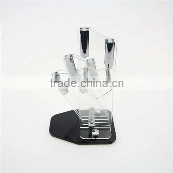 Low price wooden knife block knife sets