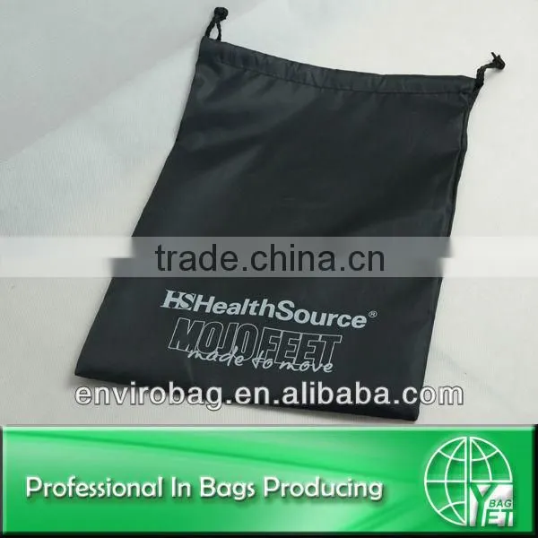 Promotional 210D Custom Printed Drawstring Shoe Bags
