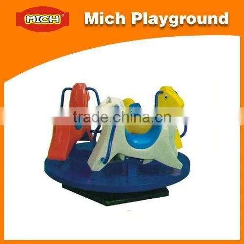 Spring rider swivel plate