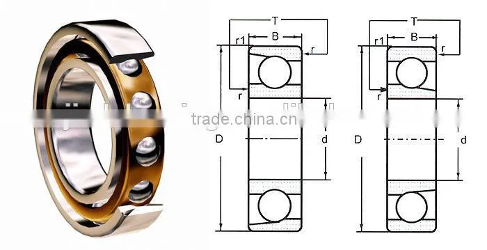 China supplier high quality cheap price free sample high presion angular contact ball bearing7213AC