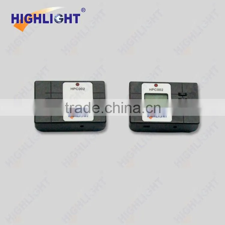 Highlight HPC001 LCD display infrared wireless people counter for clothing store