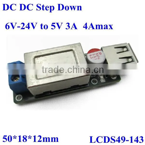 laptop mobile phone battery charger circuit pcb board usb 6-24v 19v 18v 15v to 5v 1.5a 2a 3a step down converter