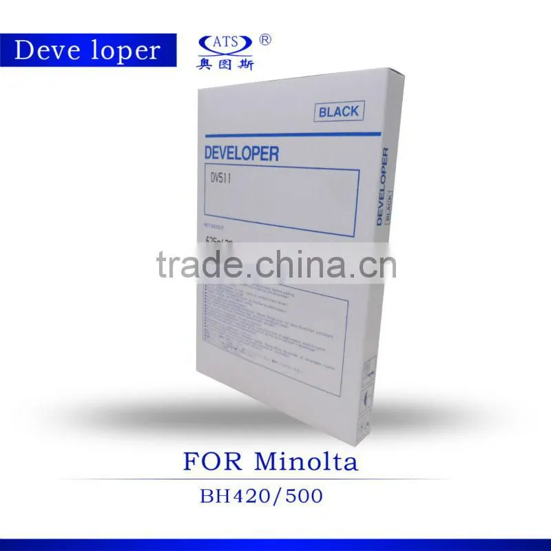 625g developer DV511 for use in BH420/ 500 compatible for Minolta copier spare parts