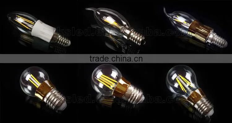 1.2W 360 degree mini driver led filament bulb LEB BULB DIMMABLE