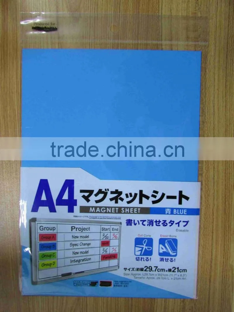 PP DIY Jigsaw Puzzle Magnet Patch ,Can cut shapes fridge magnet! Give up PVC!!!