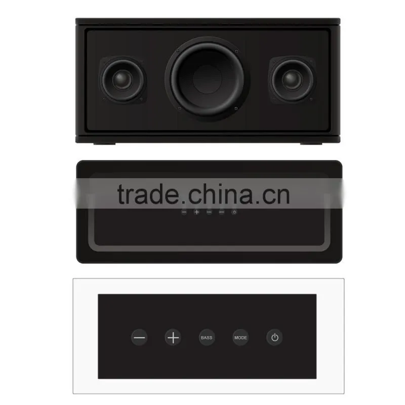 Best Selling new design removeable recharge outside 2.1 bluetooth active speaker