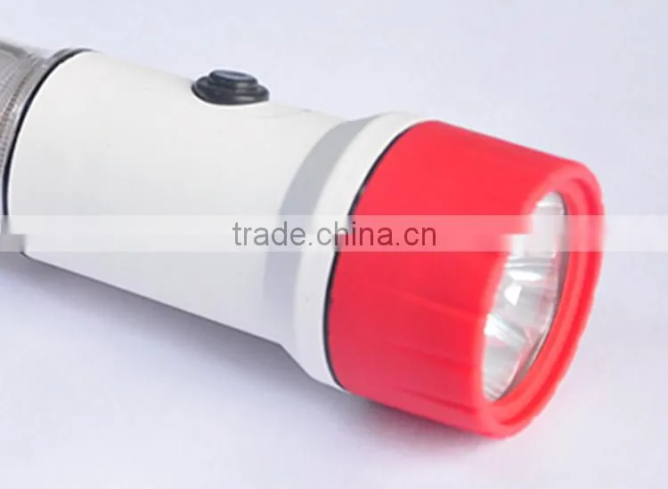 CE certification Rechargeable Portable super high power led 3w glare flashlight torch