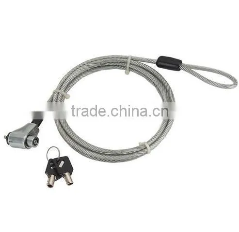 push-lock laptop lock Key Type pc lock security cable computer lock kensington lock master key