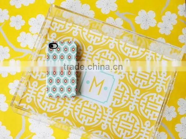 Alibaba china useful acrylic food tray