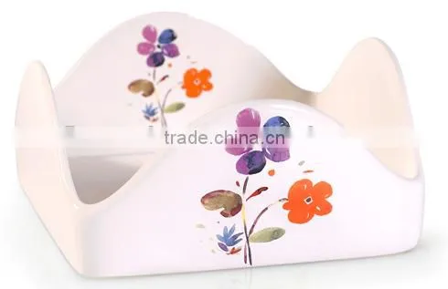 Italy romatic decorative square wet tissue holder