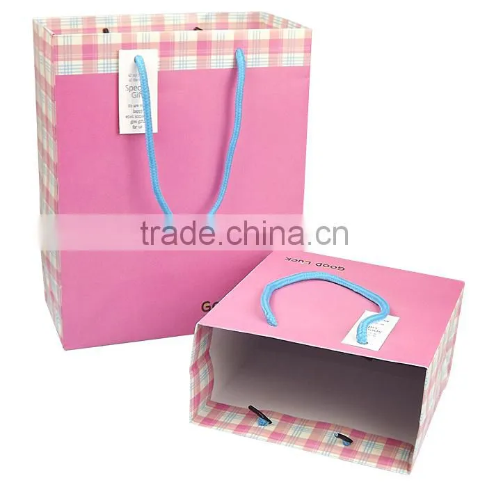 Simple Print Good Luck Mini Paper Bag