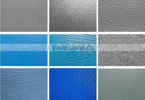 ce certification prepainted coil steel sheet embossing machine/cnc embossing machine