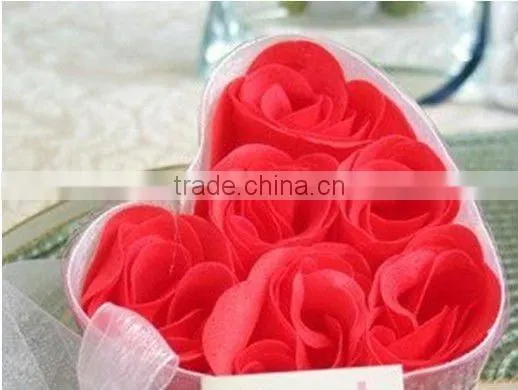 leave soap petals