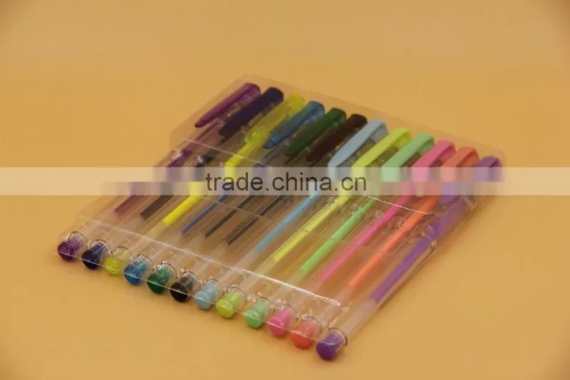 rainbow gel ink pen set (G-100)