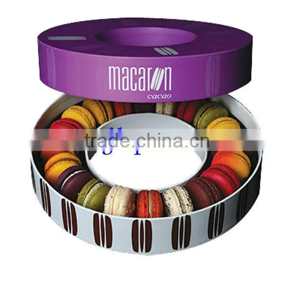 flower printed cupcake box with beautiful window