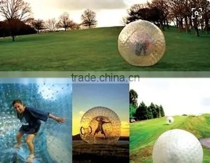 Human Hamster Ball Inflatable Zorbing Ball On Sale