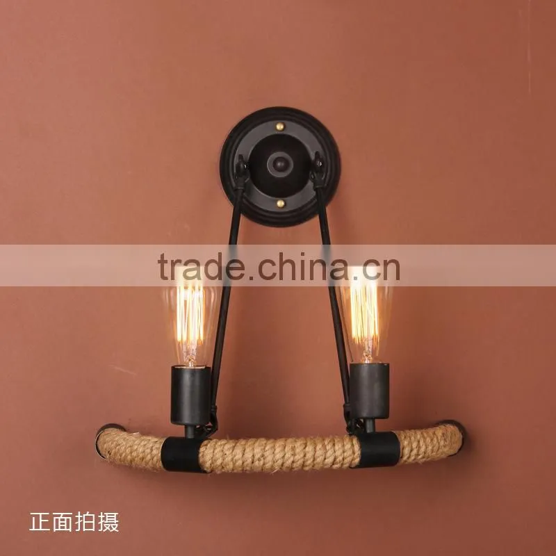 B3119 iron 1*E27*60W/40W vintage antique indoor wall light