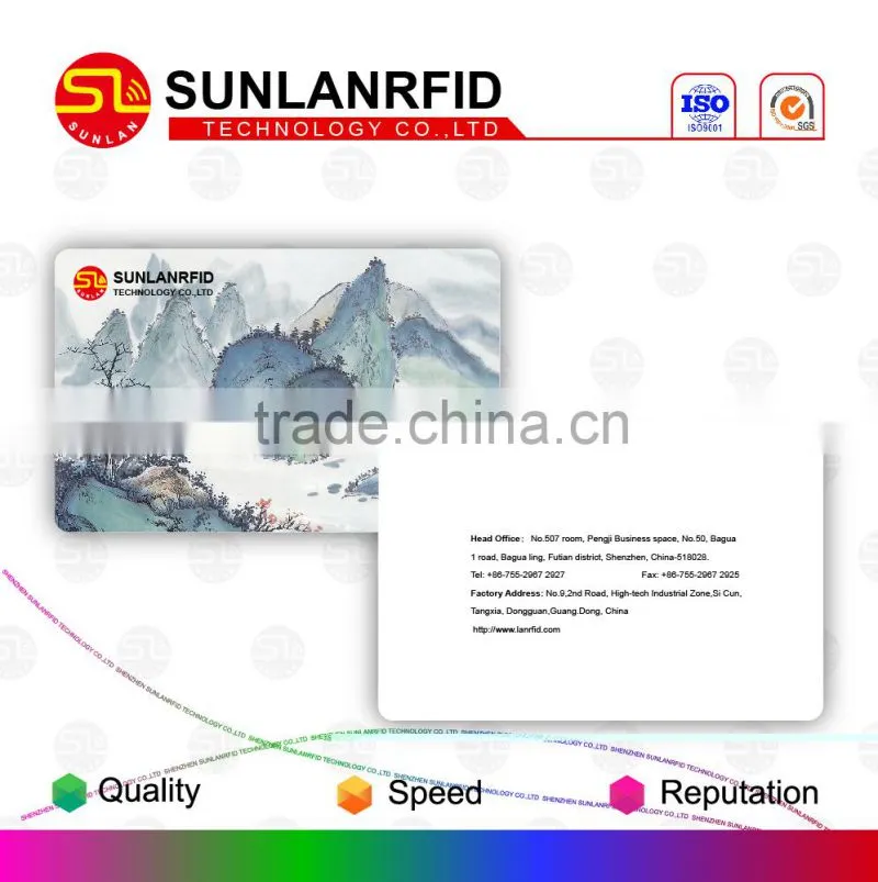Good Price High Insurance UV Coating PET 13.56 Mhz RFID Blocking Card