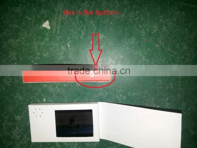 Factory direct supply 4.3" video card resolution 480x272 ,flash memory standard 128MB,Built-in 500MAH lithium battery
