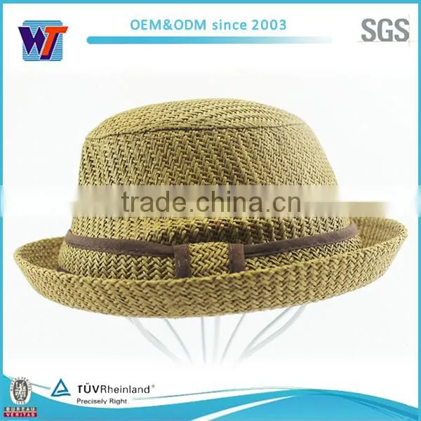 Blaze orange paper cowboy hat pattern wholesale